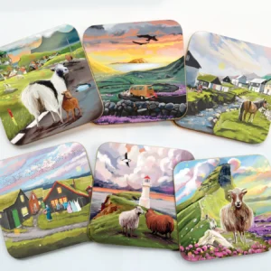 Fjord Føroyar – Coaster Set 6 pcs.
