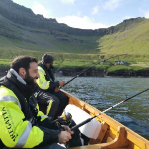 Guided Boat Tour with Fishing in Hvannasund