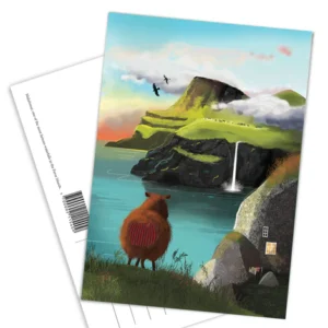 Postcard - Ævintýr (Múlafossur)