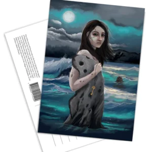 Postcard - Kópakonan