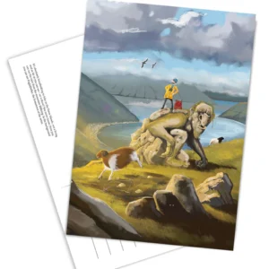 Postcard - “Her er einki tröll"