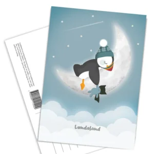Postcard - Góða nátt lítli Lundabeiggi
