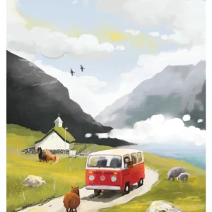 Fjord Poster - Treiska ærin