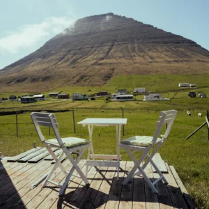 Viðareiði: Sea and Mountain View | Scenic Village