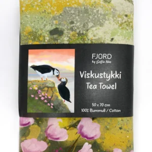Fjord Tea Towel - Ásttiknir lundar