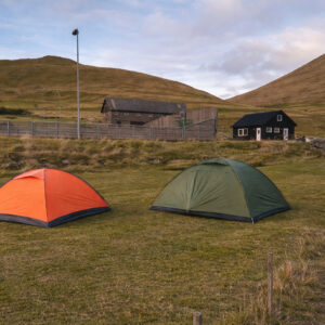 Camping Mikladalur: Tent site